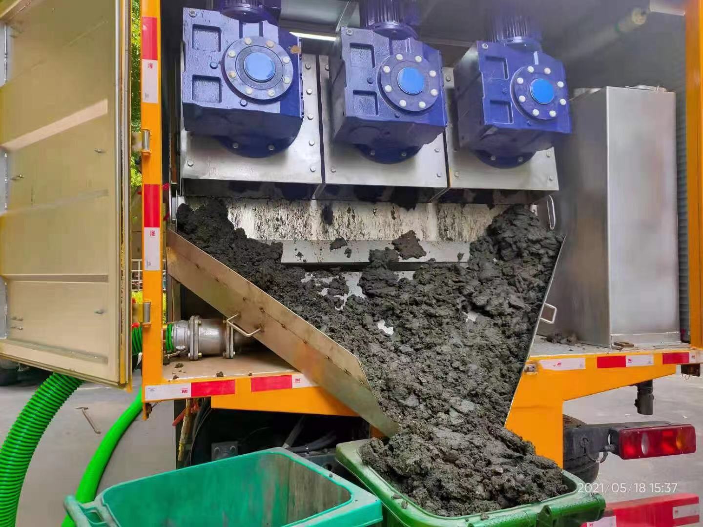 澄迈化粪池清掏城市维护站-泥浆净化干湿分离处理